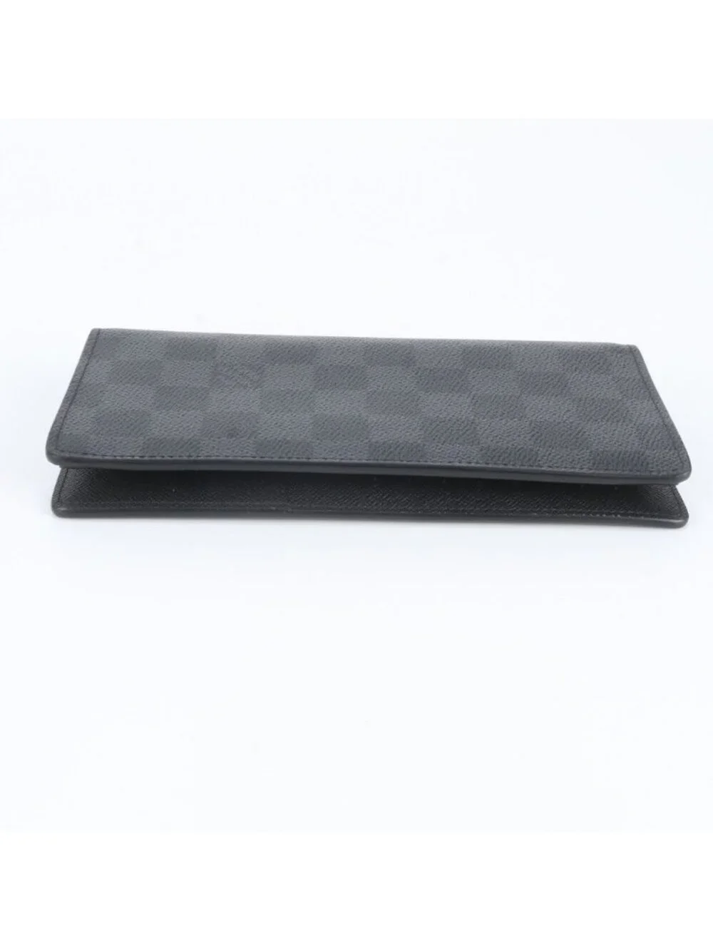 Louis Vuitton Damier Graphite Portefeuille Brazza Leather Wallet